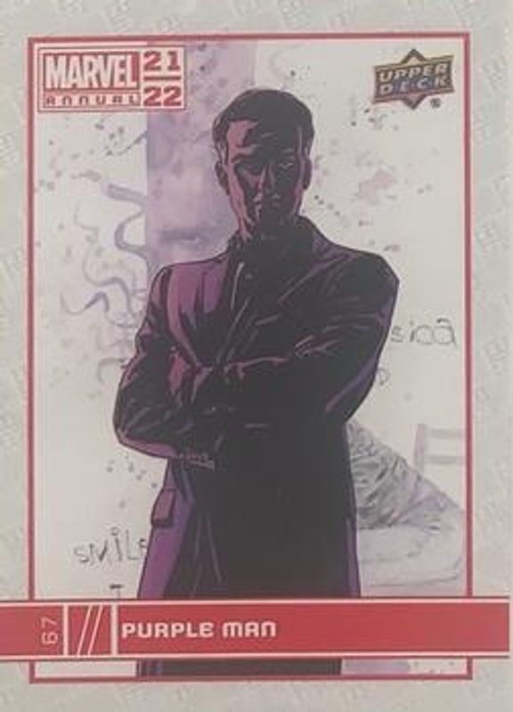 2021 Upper Deck Marvel Annual #67 Base