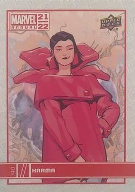 2021 Upper Deck Marvel Annual #40 Base