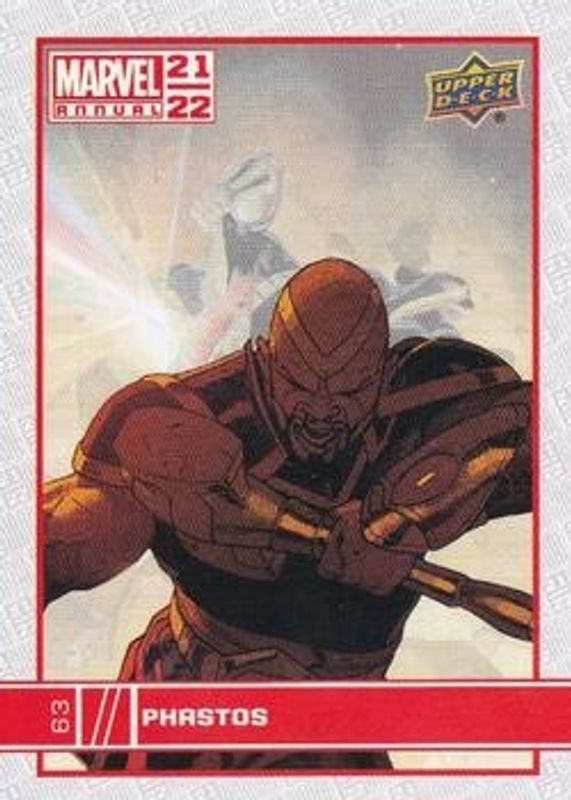 2021 Upper Deck Marvel Annual #63 Base