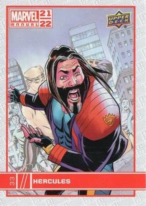 2021 Upper Deck Marvel Annual #33 Base