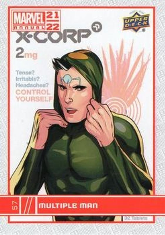 2021 Upper Deck Marvel Annual #57 Base