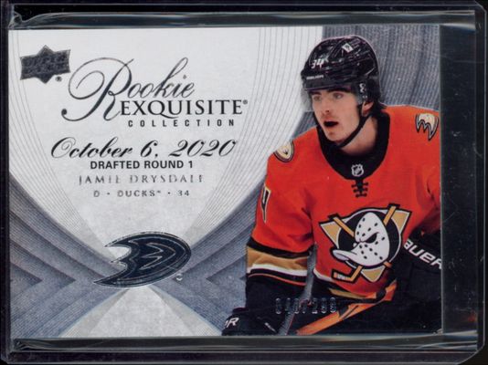 2021 Upper Deck Black Diamond #07R-JD Exquisite Collection 2007 Retro Rookies /299