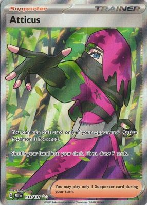 2025 Scarlet & Violet: Prismatic Evolutions #133/131 Ultra Rare (Full Art)