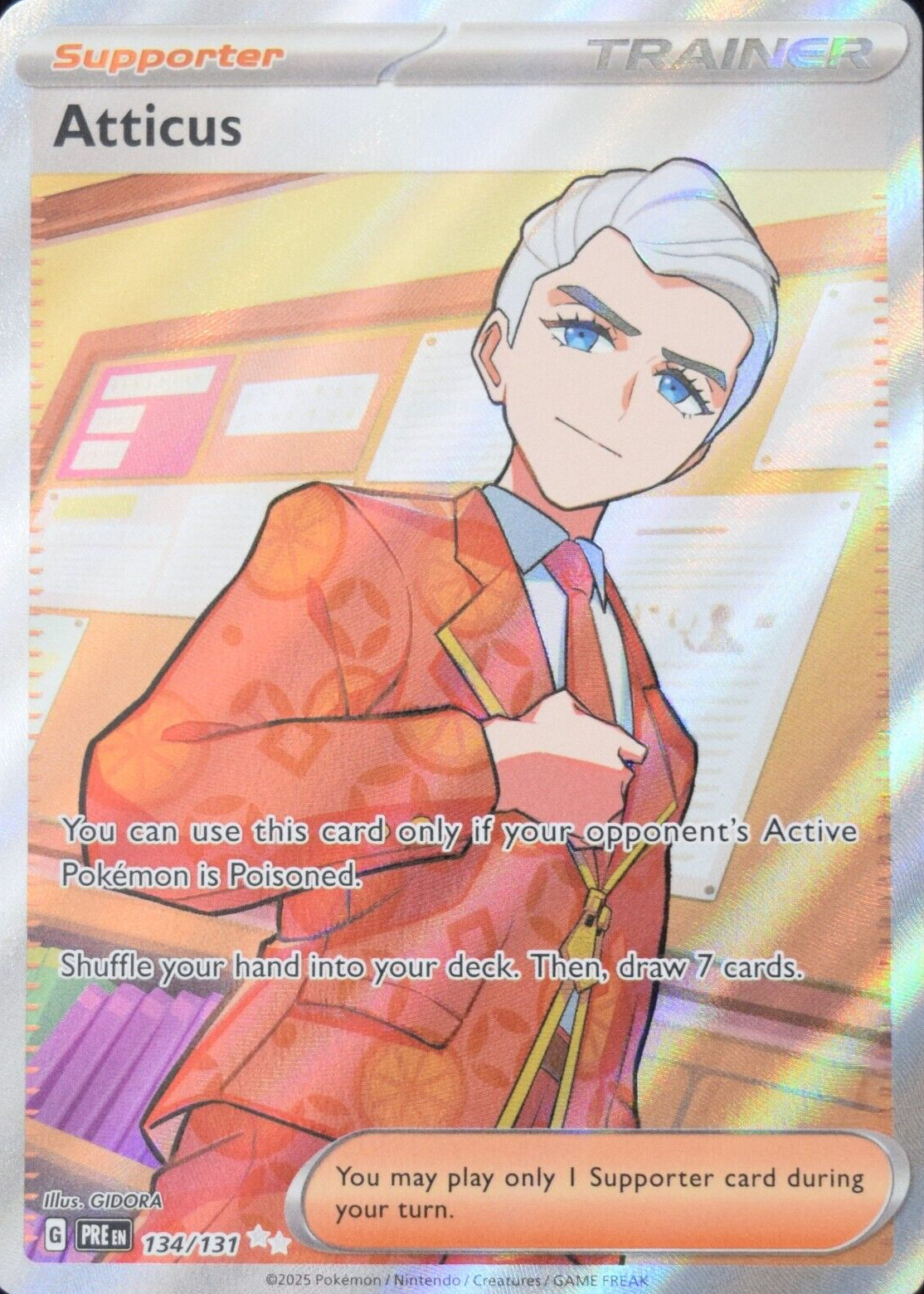 Atticus 2025 Scarlet & Violet: Prismatic Evolutions #134/131 Ultra Rare  (Full Art) Price Guide - Sports Card Investor