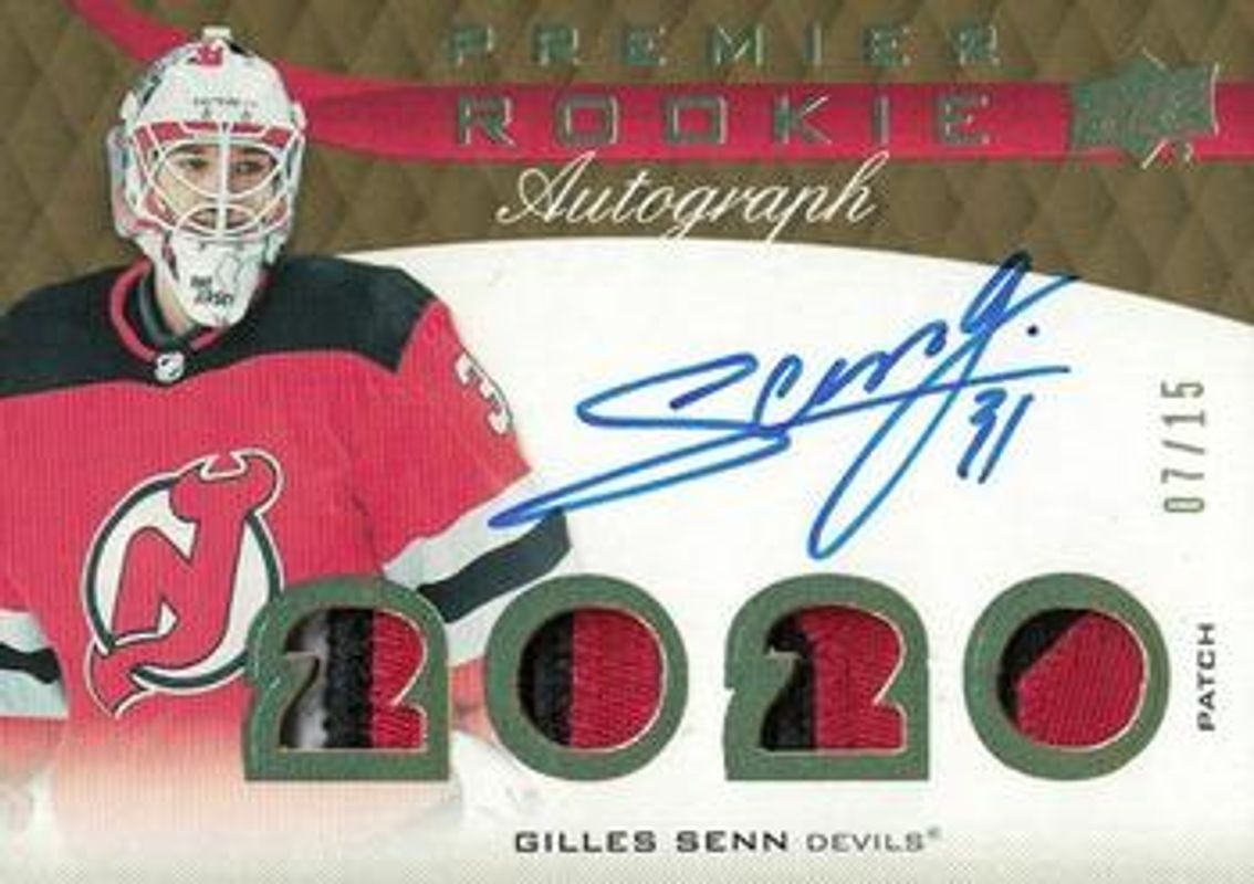 2020 Upper Deck Premier #PRA-GS 2020 Premier Rookie Auto Patch /15