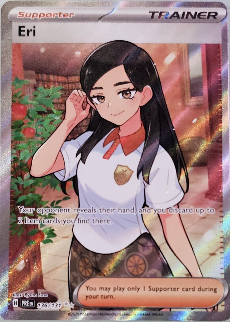 eri☻ Eri 2025 Scarlet & Violet: Prismatic Evolutions #136/131