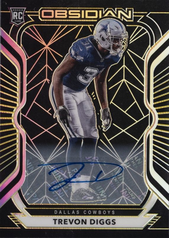2020 Obsidian #146 Rookie Autographs - Electric Etch Yellow (/25)