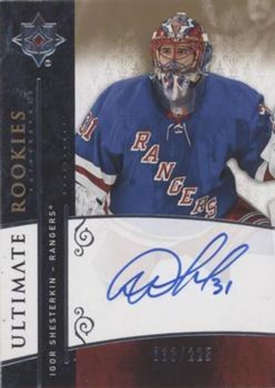 2019 Upper Deck Ultimate Collection #RRA-IS Retro Ultimate Rookies Autographed /125