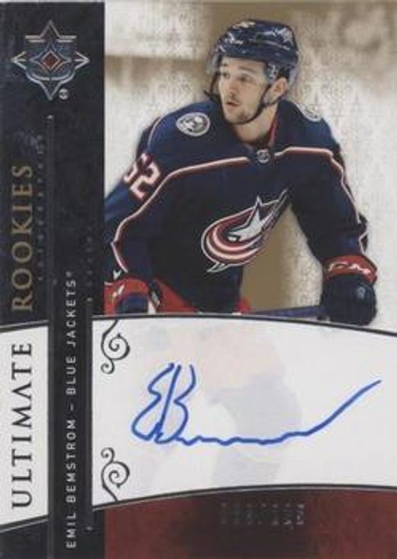 2019 Upper Deck Ultimate Collection #RRA-EB Retro Ultimate Rookies Autographed /125