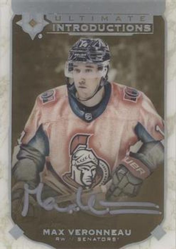 2019 Upper Deck Ultimate Collection #UI-57 Ultimate Introductions Gold Autographs