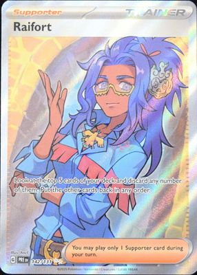 2025 Scarlet & Violet: Prismatic Evolutions #142/131 Ultra Rare (Full Art)