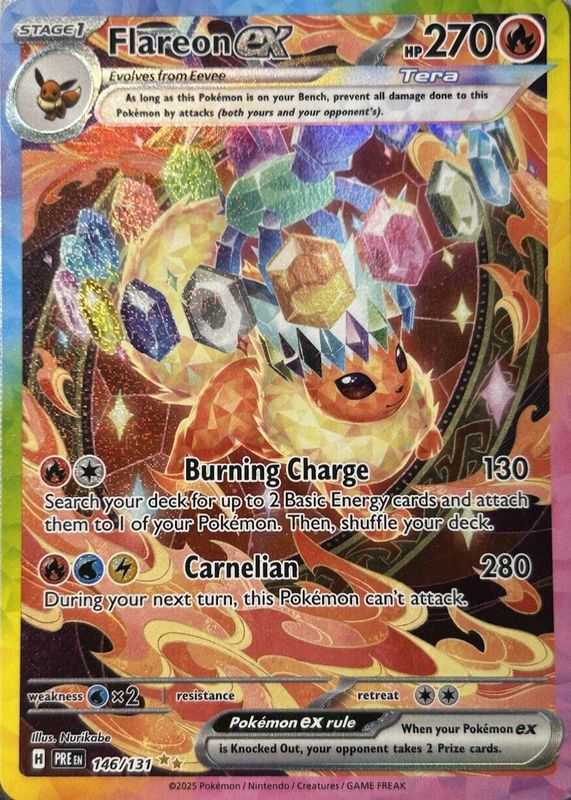 2025 Scarlet & Violet: Prismatic Evolutions #146/131 Special Illustration Rare