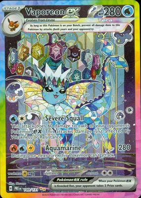 2025 Scarlet & Violet: Prismatic Evolutions #149/131 Special Illustration Rare