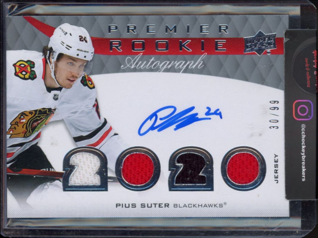 2020 Upper Deck Premier #PRA-PS 2020 Premier Rookie Auto Jersey /99