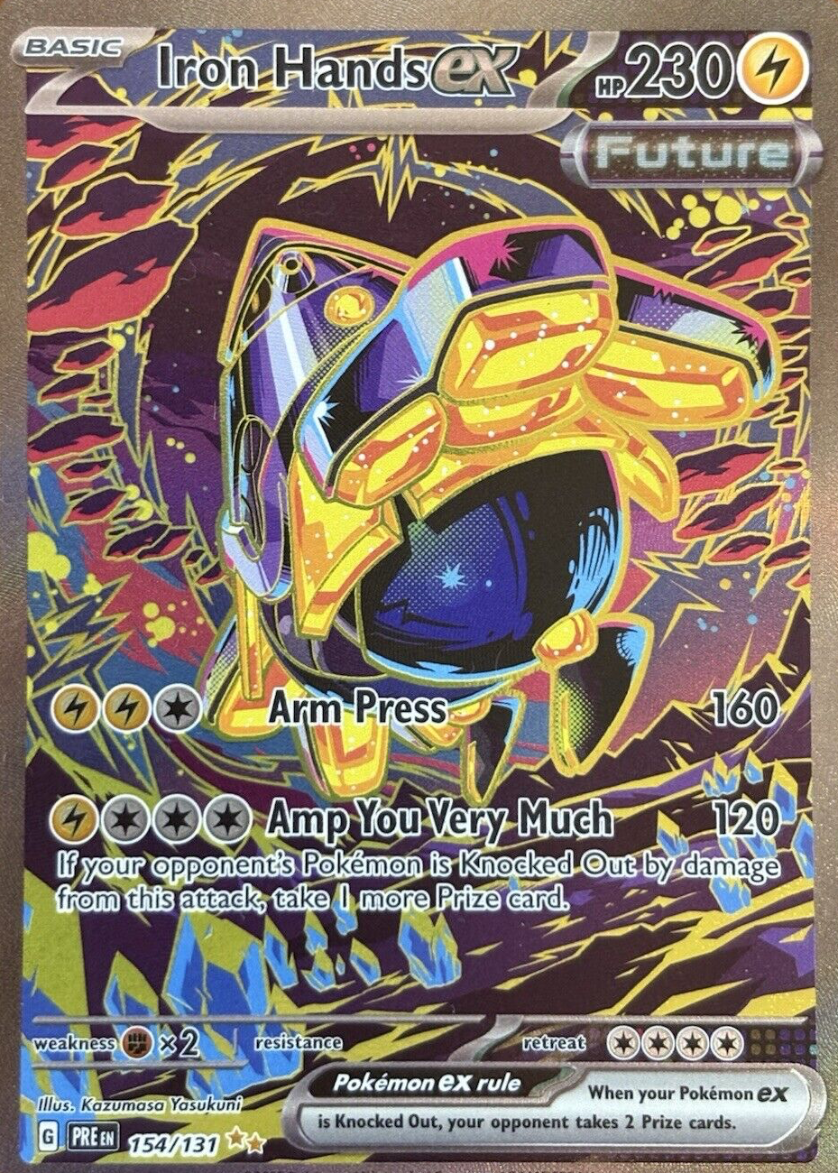 Iron Hands ex 2025 Scarlet & Violet: Prismatic Evolutions