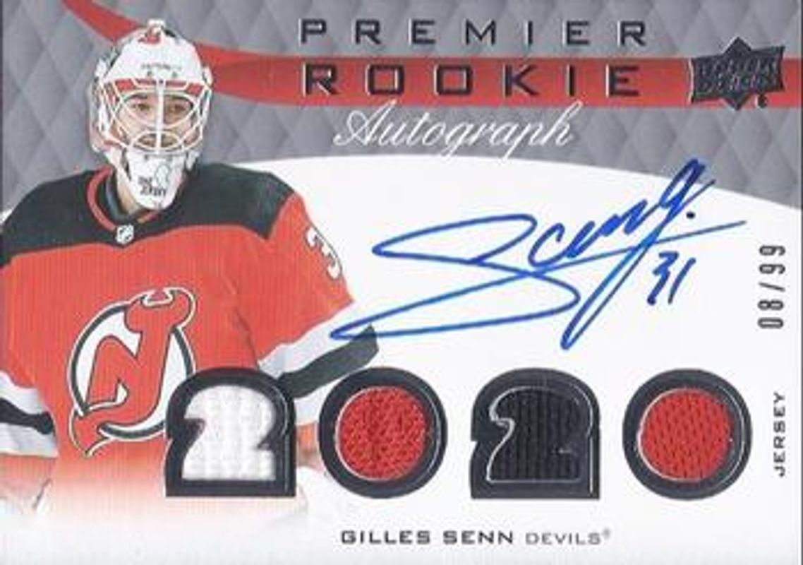 2020 Upper Deck Premier #PRA-GS 2020 Premier Rookie Auto Jersey /99