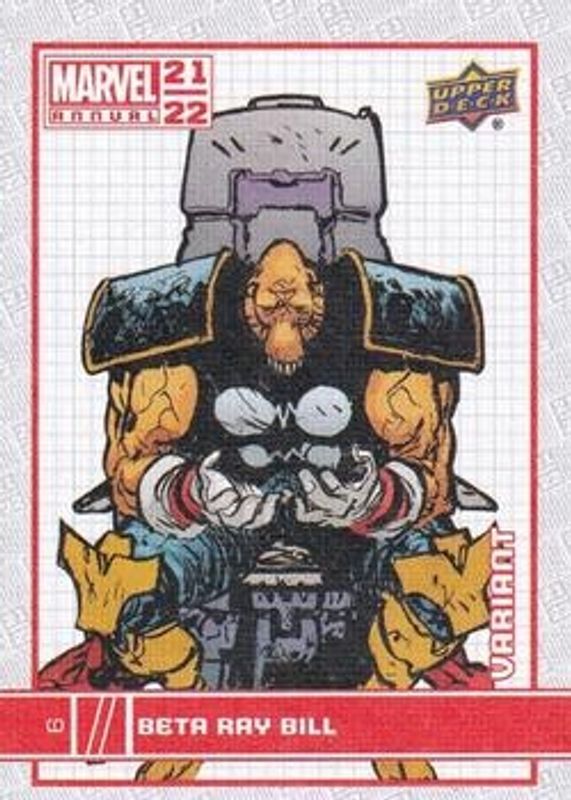 2021 Upper Deck Marvel Annual #6 Canvas Variant