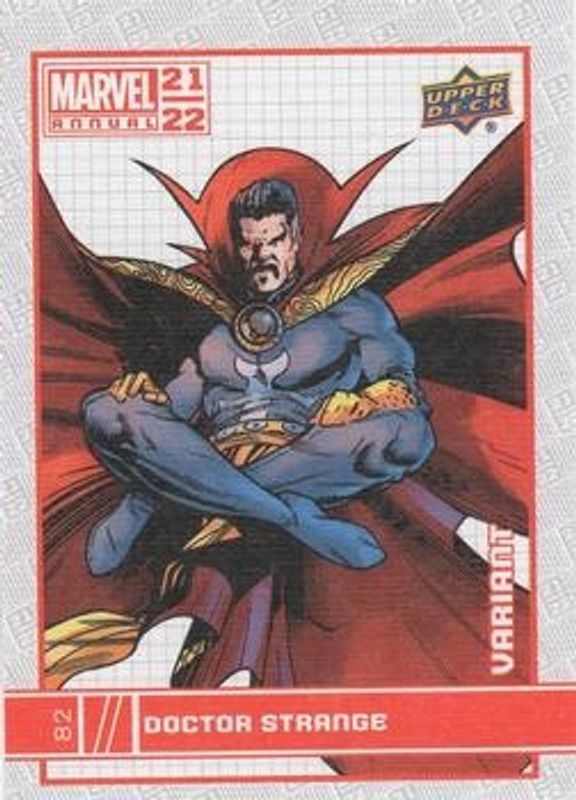 2021 Upper Deck Marvel Annual #82 Canvas Variant