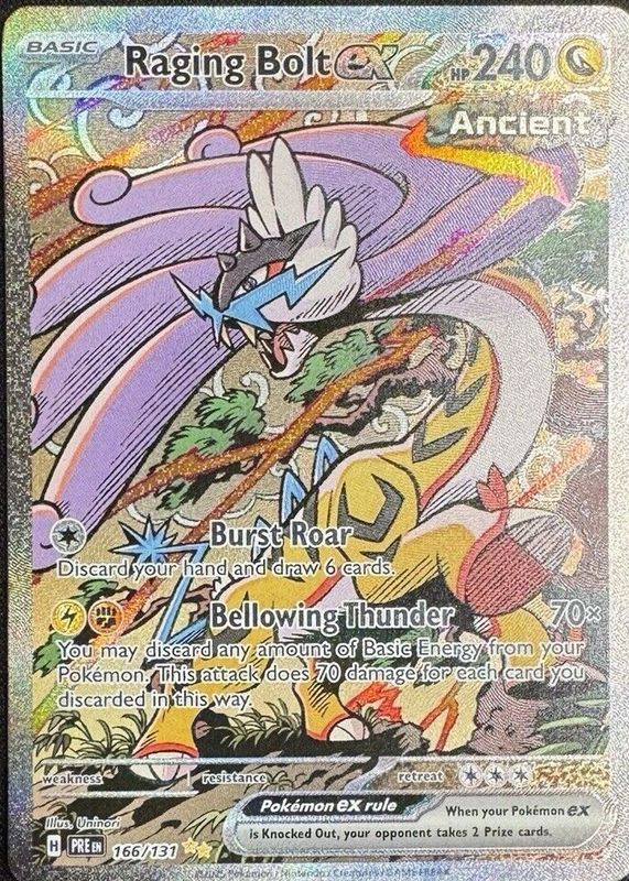 2025 Scarlet & Violet: Prismatic Evolutions #166/131 Special Illustration Rare