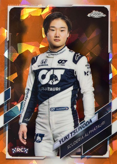 Yuki Tsunoda ゴールドフレームカード 25枚限定 Yuki Tsunoda - 2025 Formula 1® Topps NOW® Card 29 - PR: 1190
