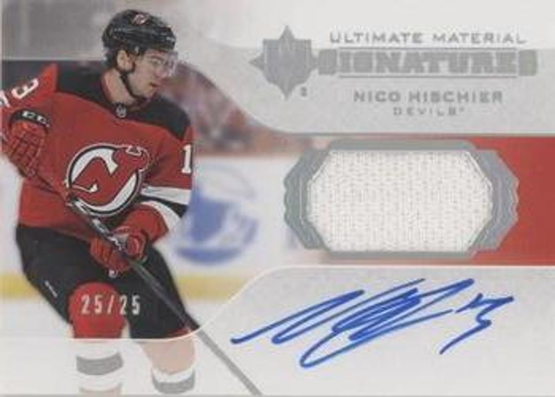 2019 Upper Deck Ultimate Collection #UMS-NH Ultimate Material Signatures /99