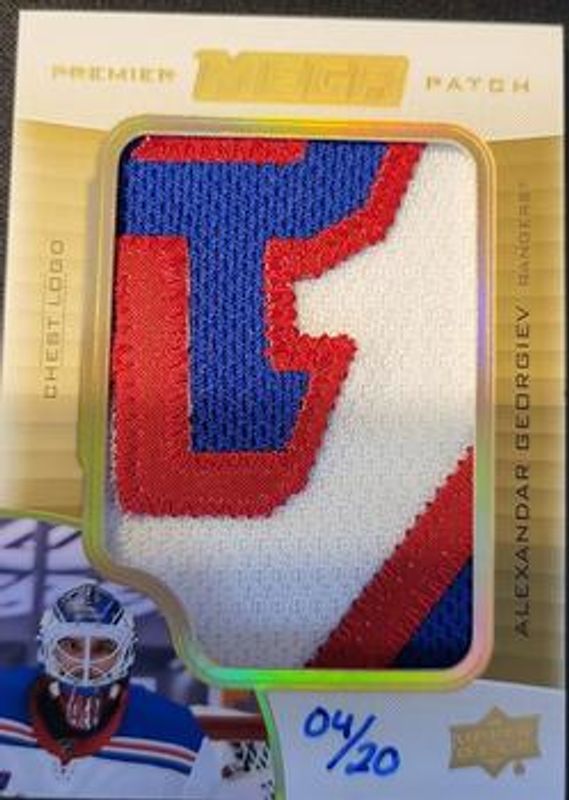2020 Upper Deck Premier #PMP-AG Mega Patch Chest Logo /20