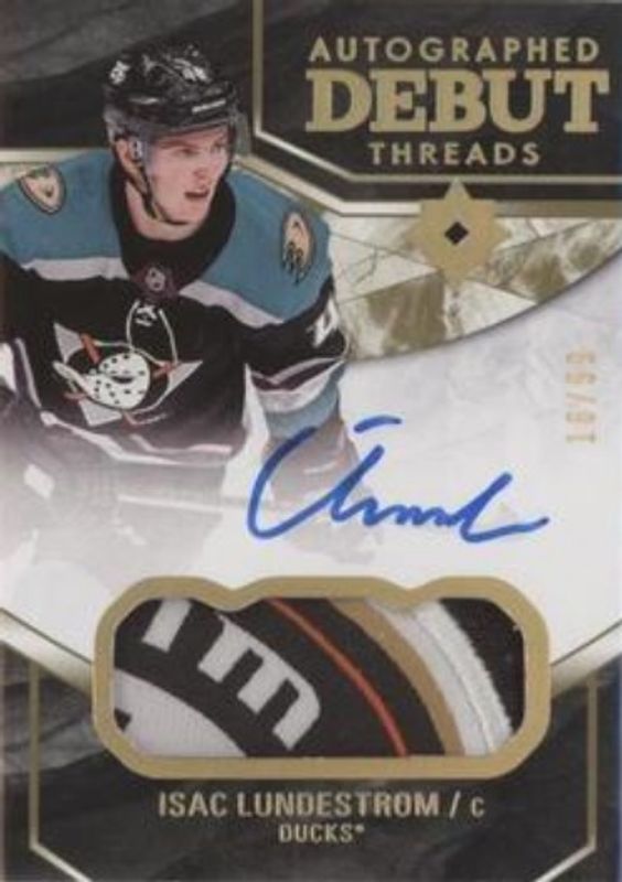 2019 Upper Deck Ultimate Collection #DTA-IL 2018 Upper Deck Ultimate Collection Update I: Autographed Debut Threads Patch /99