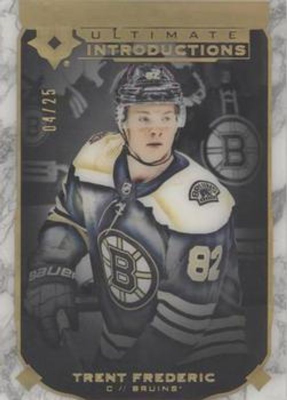 2019 Upper Deck Ultimate Collection #UI-37 Ultimate Introductions - Onyx Black /25