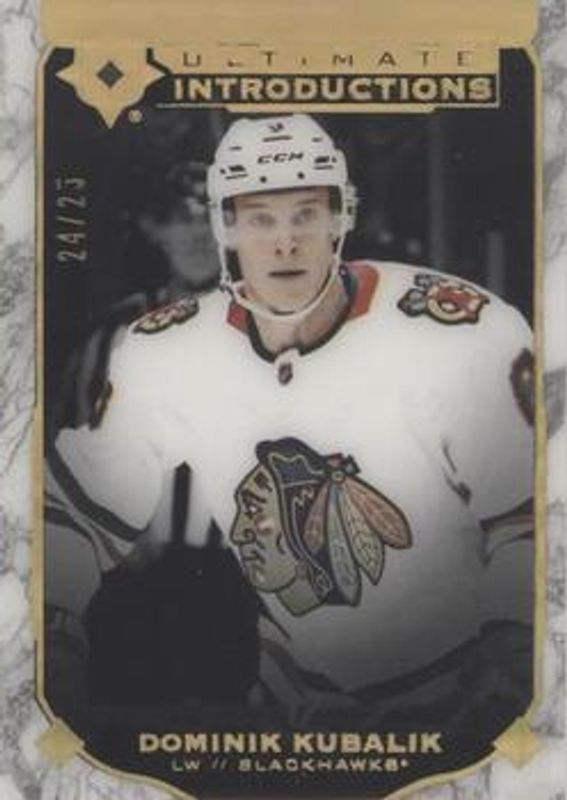 2019 Upper Deck Ultimate Collection #UI-2 Ultimate Introductions - Onyx Black /25