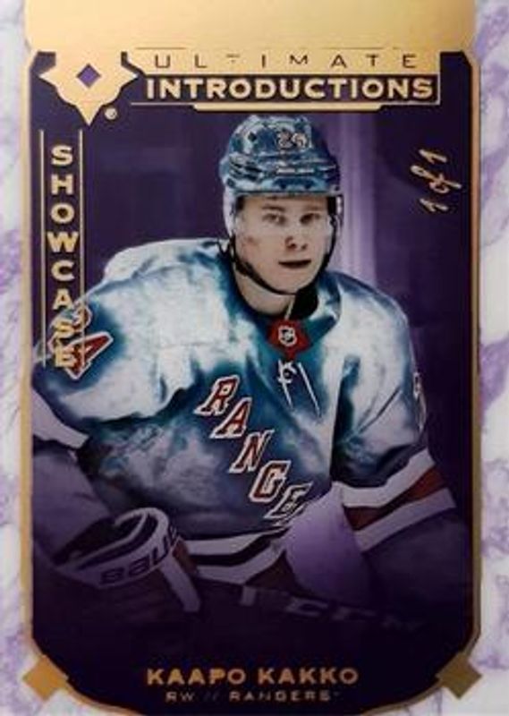 2019 Upper Deck Ultimate Collection #UI-99 Ultimate Introductions - Purple /9