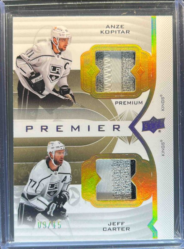 2020 Upper Deck Premier #PD-CK Premier Dual Patch /15