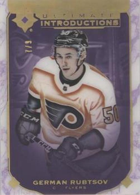 2019 Upper Deck Ultimate Collection #UI-44 Ultimate Introductions - Purple /9