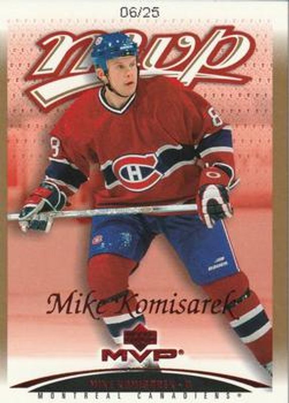 2003 Upper Deck MVP #232 Red Script /25