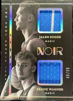 2021 Noir #TSR-OM Two Shot Rookie Jerseys /99
