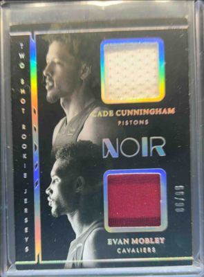 2021 Noir #TSR-CM Two Shot Rookie Jerseys /99