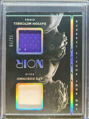 2021 Noir #TSR-AD Two Shot Rookie Jerseys /99