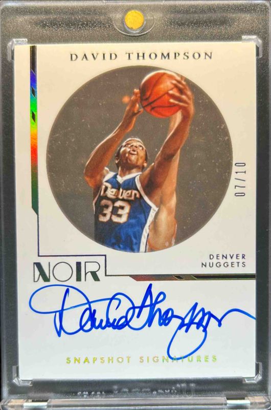 2021 Noir #SNA-DTH Snapshot Signatures - Holo Gold /10