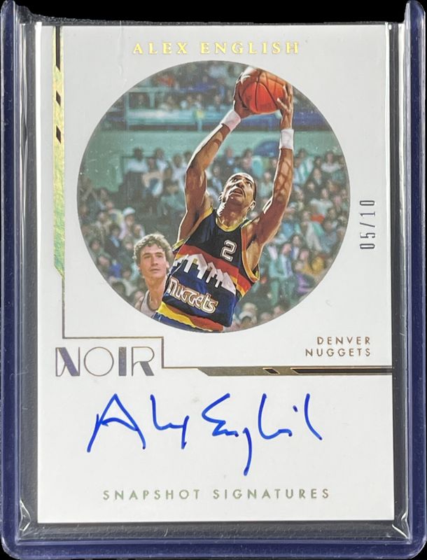 2021 Noir #SNA-AEN Snapshot Signatures - Holo Gold /10