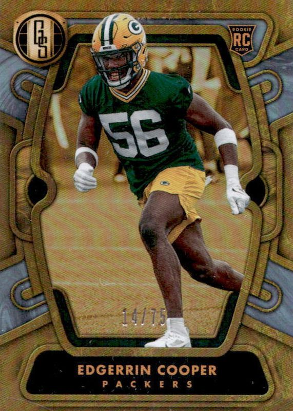 Edgerrin Cooper 2024 Gold Standard #137 Platinum /75 Rookie RAW