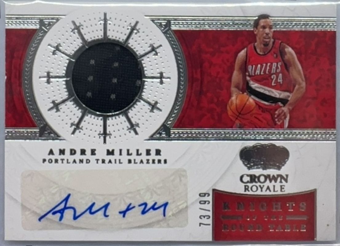 2021 Crown Royale #KRA-AML Knights of the Round Table Jersey Auto /99