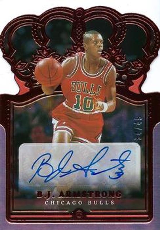 2021 Crown Royale #CA-BJA Crown Autographs - Red /49