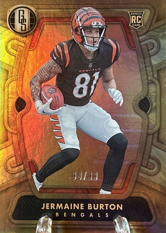 Jermaine Burton 2024 Gold Standard #146 Base /99 Rookie RAW