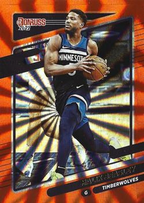 2021 Donruss #58 Orange Laser
