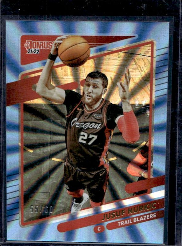 2021 Donruss #123 Light Blue Laser /60