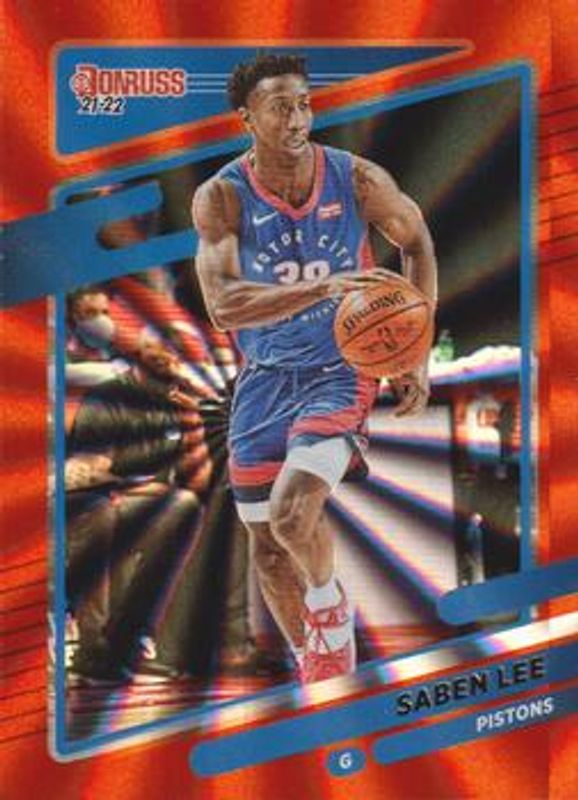 2021 Donruss #16 Orange Laser