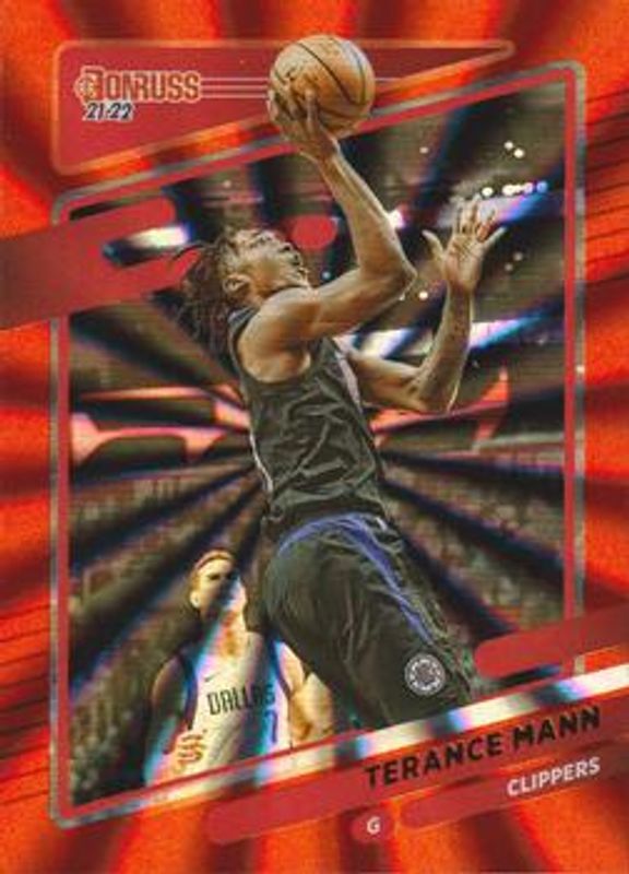 2021 Donruss #156 Orange Laser