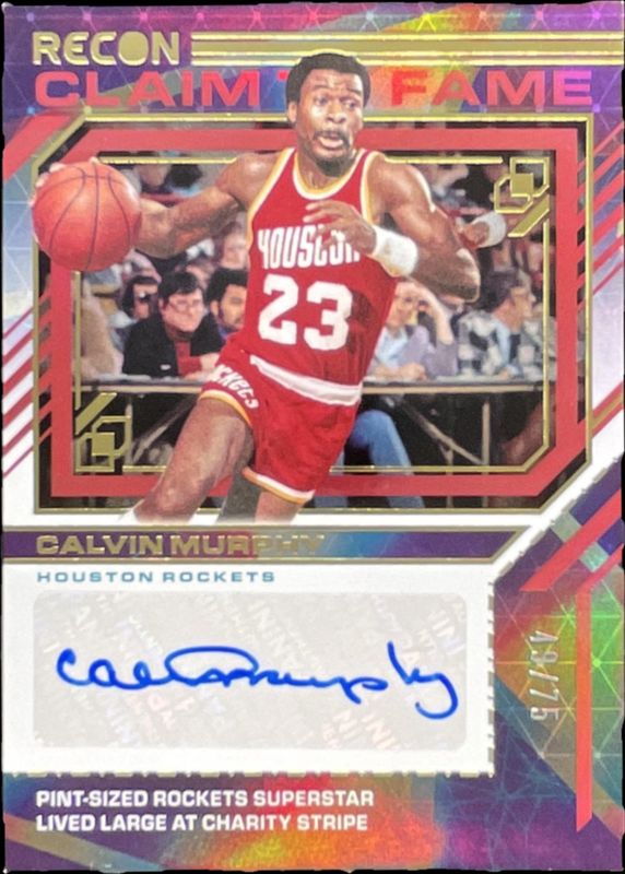 2021 Recon #CFS-CVM Claim to Fame Signatures - Red /75