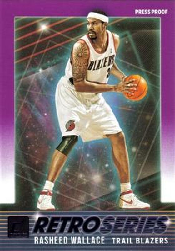 2021 Donruss #12 Retro Series - Press Proof Purple