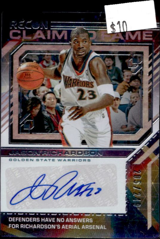 2021 Recon #CFS-JRS Claim to Fame Signatures /99