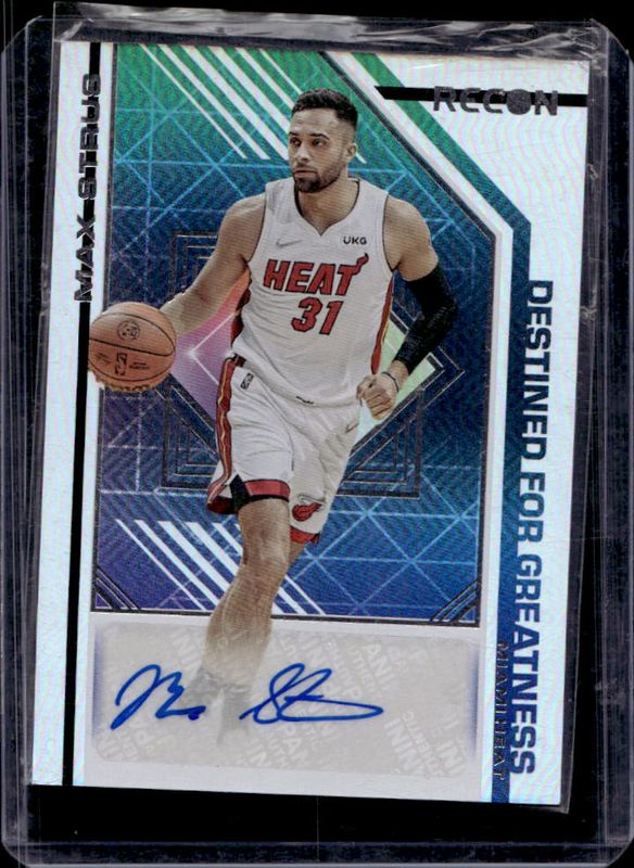 2021 Recon #DGS-MAX Destined for Greatness Signatures